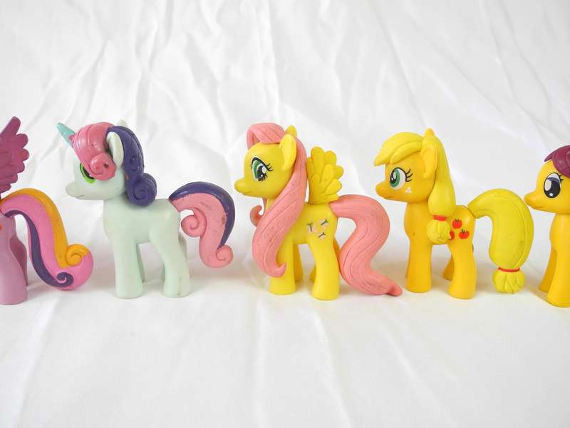 My Little Pony Friendship is Magic Blind Bag Figurines- Lot of 6