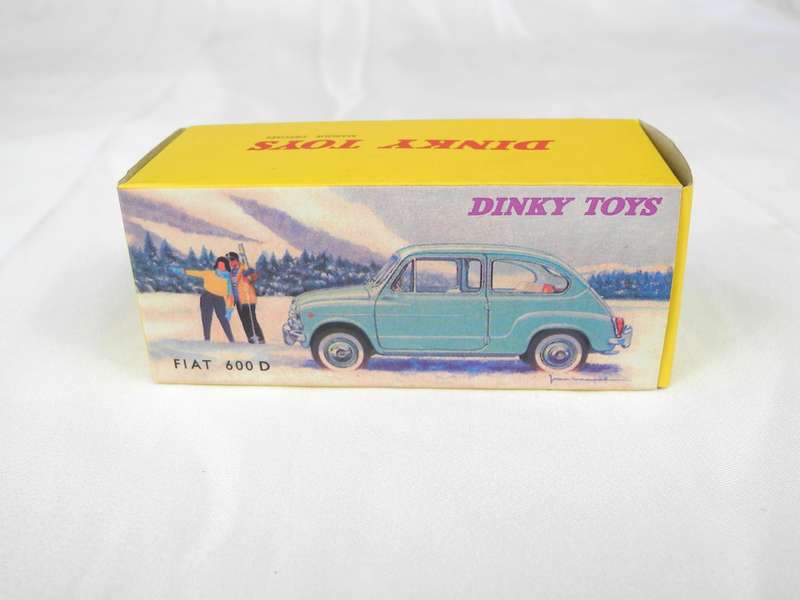 Collectable Dinky Toys Fiat 600D Model