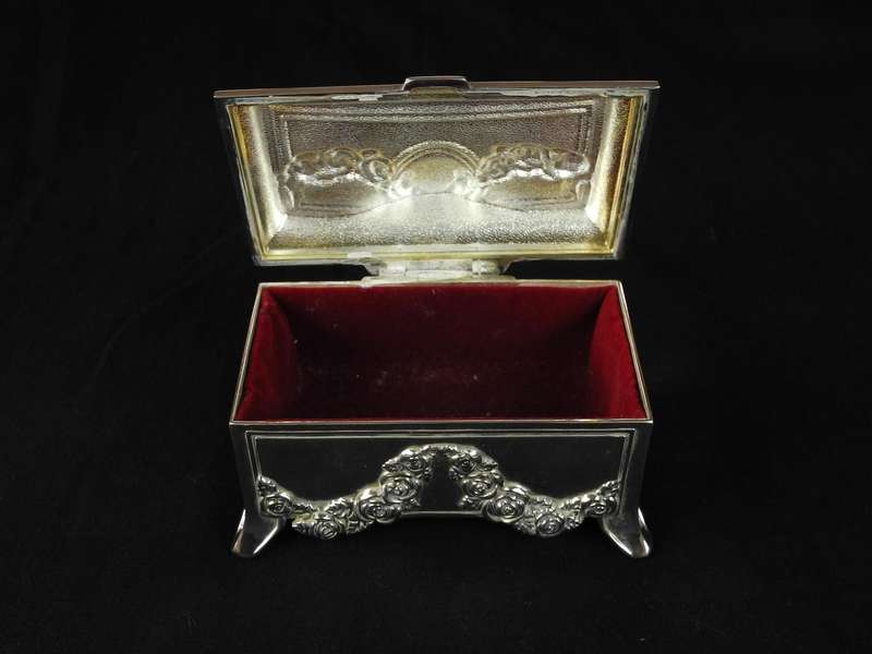 Floral Scrollwork Jewellery box