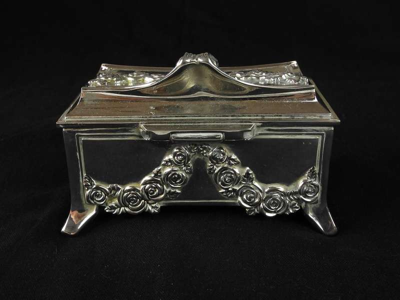Floral Scrollwork Jewellery box