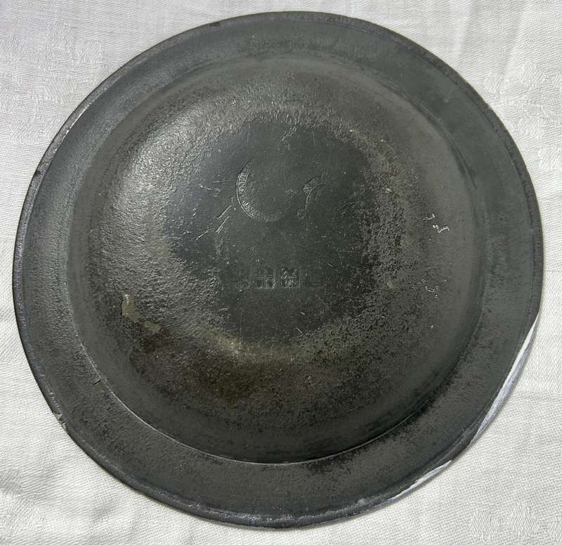 Townsend & Compton 1800's Pewter Dinner Plate