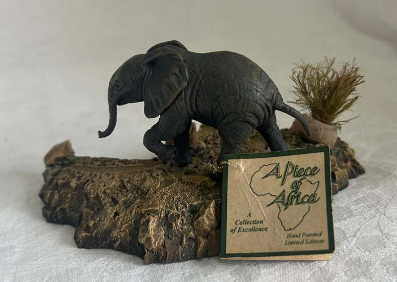 A Piece of Africa, Knysna, Limited Edition Elephant Calf sculpture