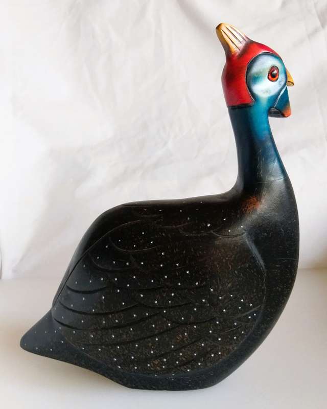 Knysna Wooden Bird - Hand Carved
