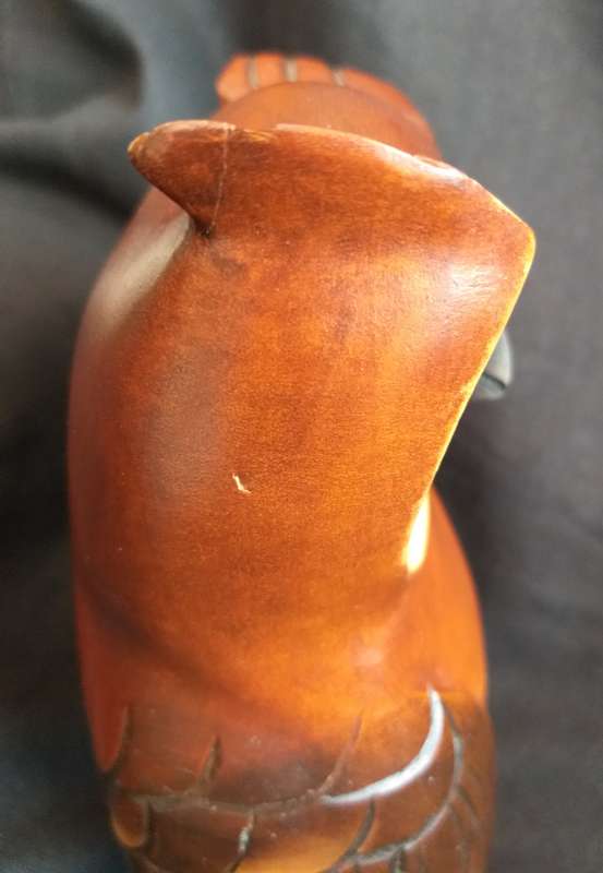 Knysna Wooden African Carvers - Eagle Owl