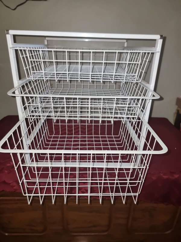 Storm Storage Runner Frame and Basket Set 3 Tier - Display Unit