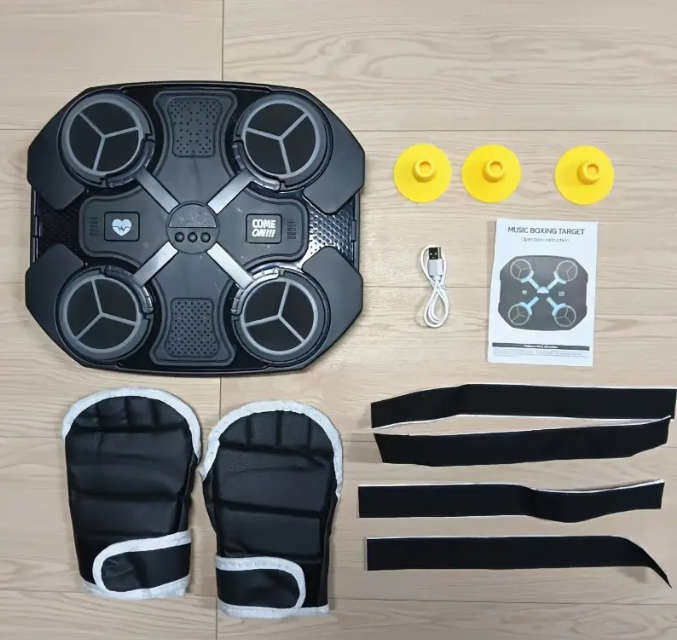 Wireless Music Boxing Target Pad - USB Rechargeable Intelligent Dynamic Hitting Home Equipment