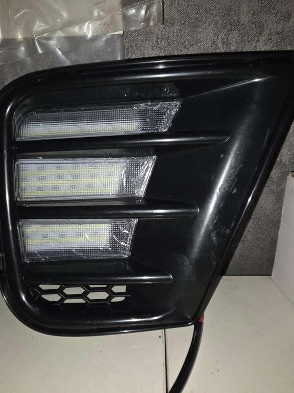 Polo WRC Bumper Foglight - Driver Side cover and  light