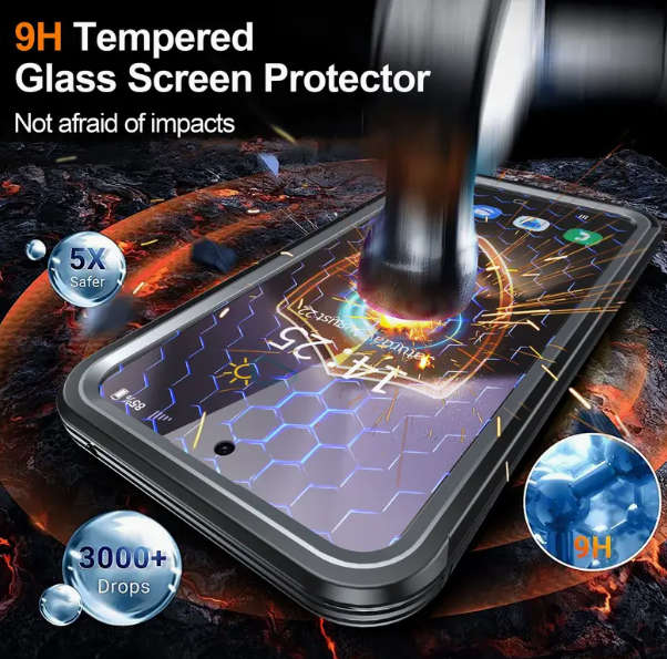 Samsung Galaxy S25 Ultra Fully Enclosed Transparent And Durable Wireless Magnetic Case