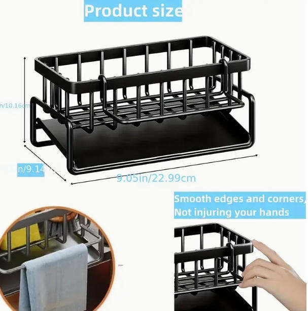 Kitchen Storage Rack, Household Sink, Drain Basket, Storage Tools
