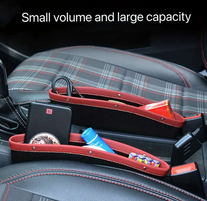 Creative Car Seat, Gap Leak-proof Sundries Mobile Phone Storage Box - 1 Gap Cover Per bid