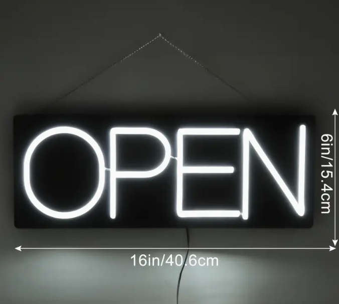 Open neon Light - USB Powered