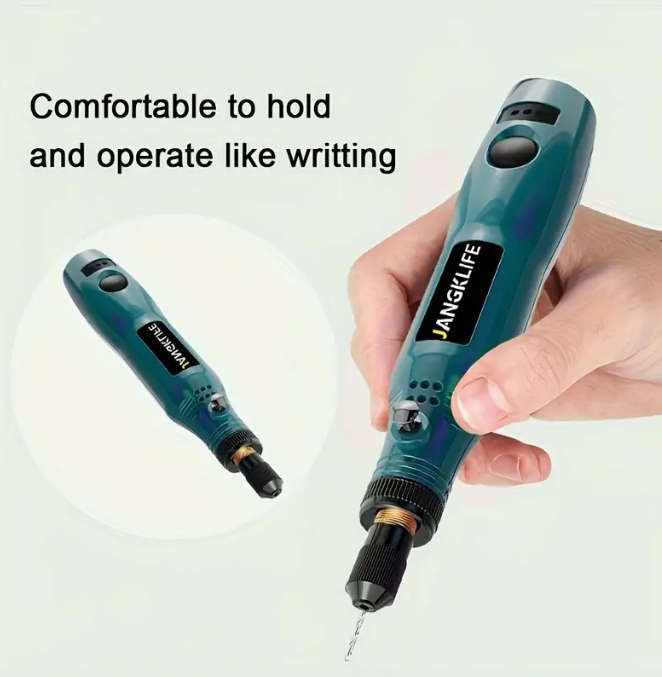 114pcs Cordless Rotary Tool Rechargeable Engraving Pen rotary tool