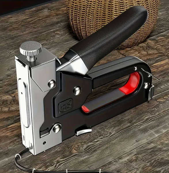 4-in-1 Heavy-Duty Stapler Set with Hand Nail Gun - Staples/Nails not Included