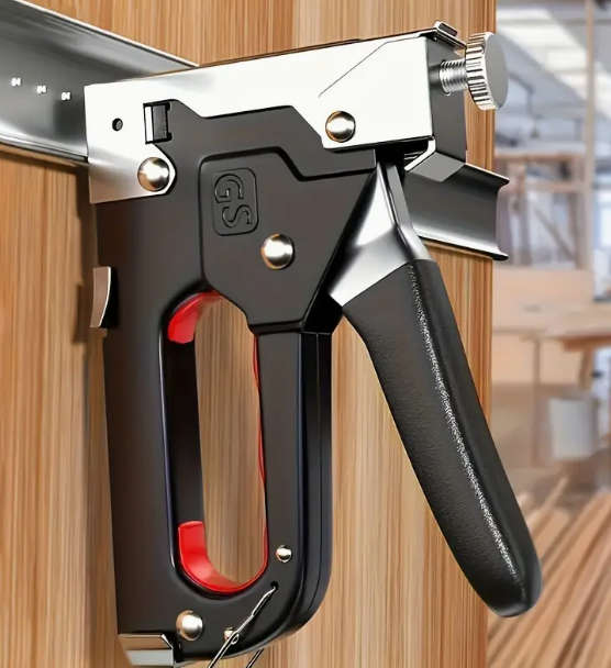 4-in-1 Heavy-Duty Stapler Set with Hand Nail Gun - Staples/Nails not Included