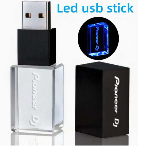 USB 2.0 Flash Drives 8GB - Blue Light