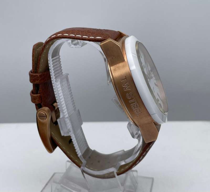 TW Steel Ceo Canteen White / Gold toned