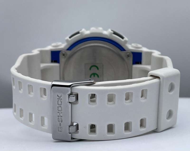 White Casio G shock GA-100B