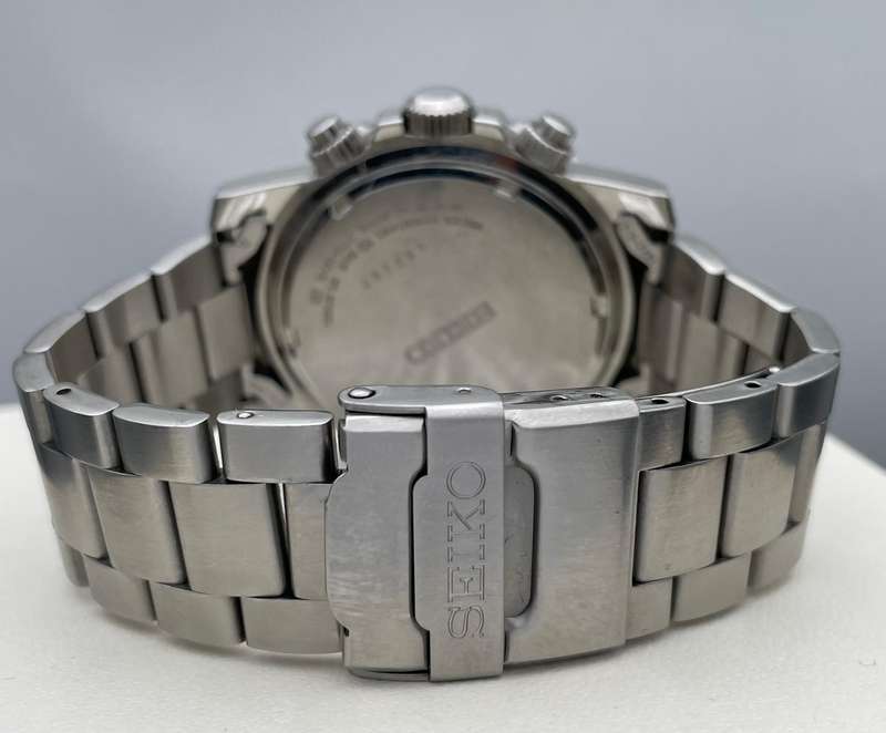 Seiko chronograph 100m Mens watch
