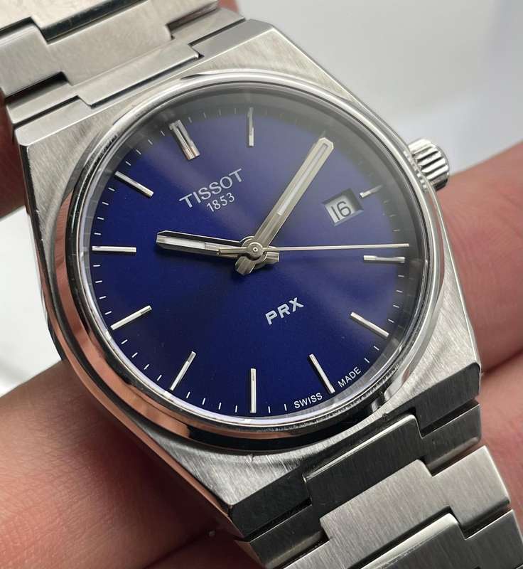 Tissot PRX blue dial