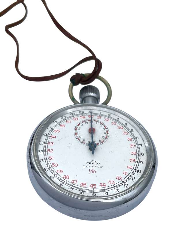 Vintage Itraco 7 jewels stop watch
