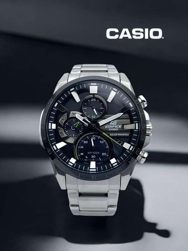 Casio Edifice Solar powered chronograph