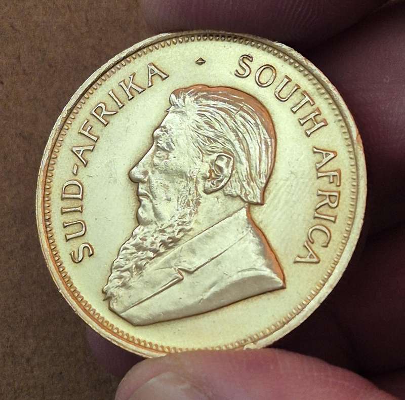 SCARCE 1972 1 Oz Gold Krugerrand (with Capsule)