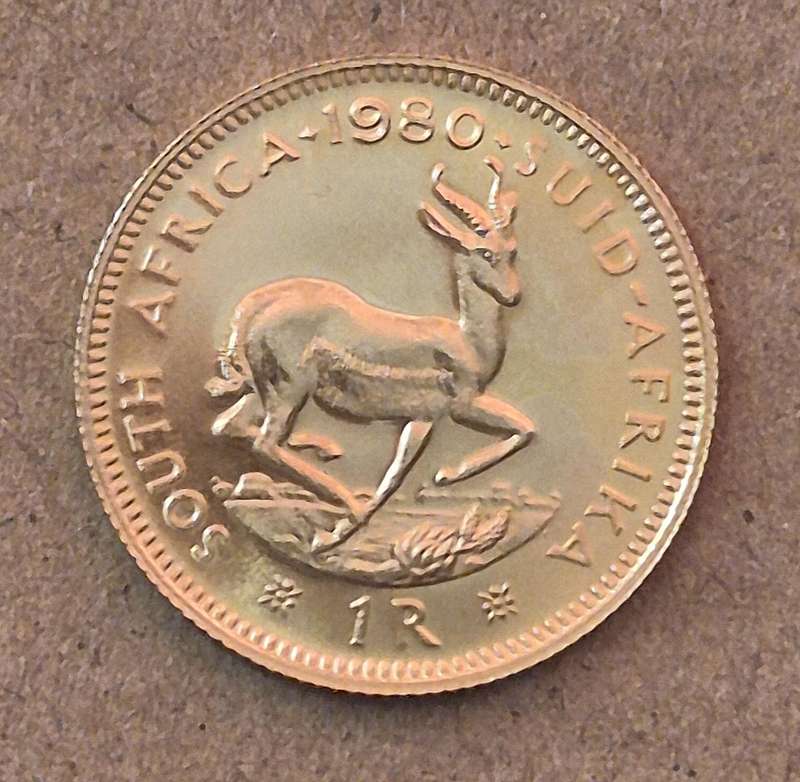 1980 One Rand Gold Bullion Coin