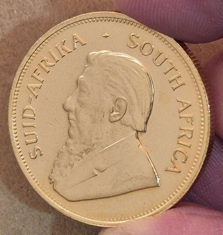 1980 1 Oz Gold Krugerrand (with Capsule)