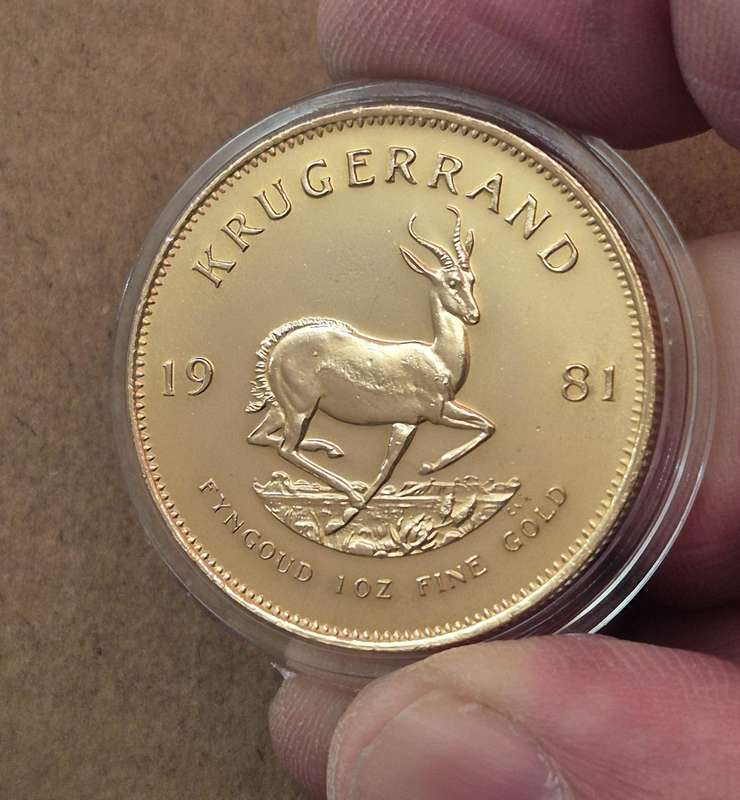 1 Oz Krugerrand 1981 (+ capsule)