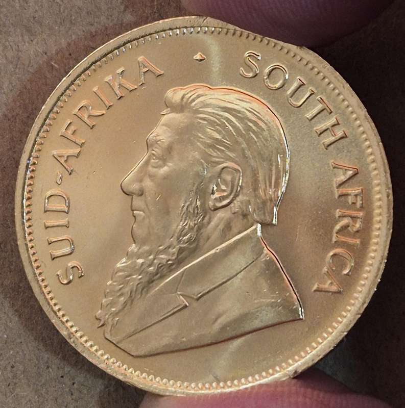 1982 1 Oz Krugerrand (with Capsule)