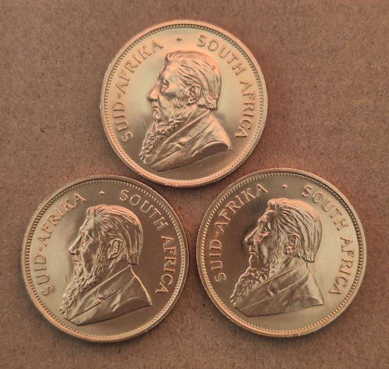 1991 1 Oz Gold Krugerrand (+ Capsule)