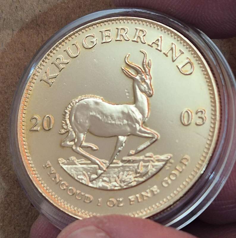 2003 1 Oz Krugerrand (with Capsule)