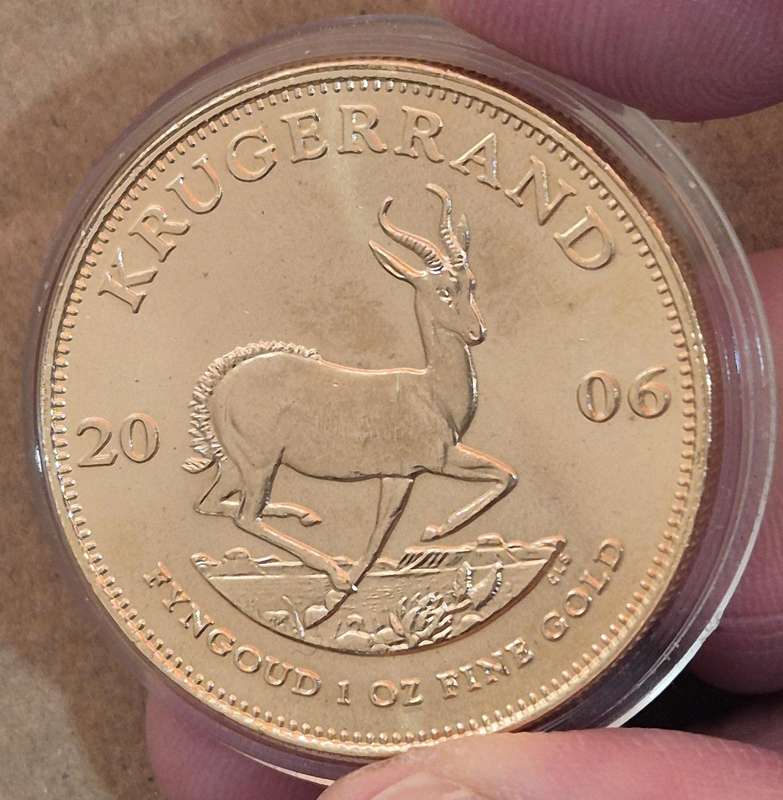 2006 1 Oz Krugerrand (with Capsule)
