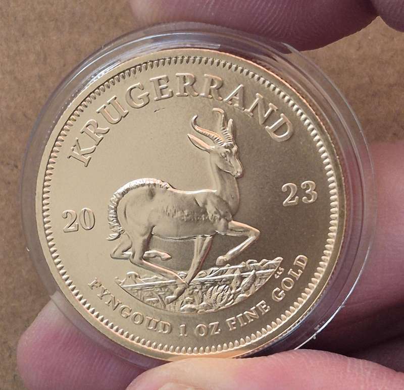 2023 1 Oz Krugerrands (+ Capsule)