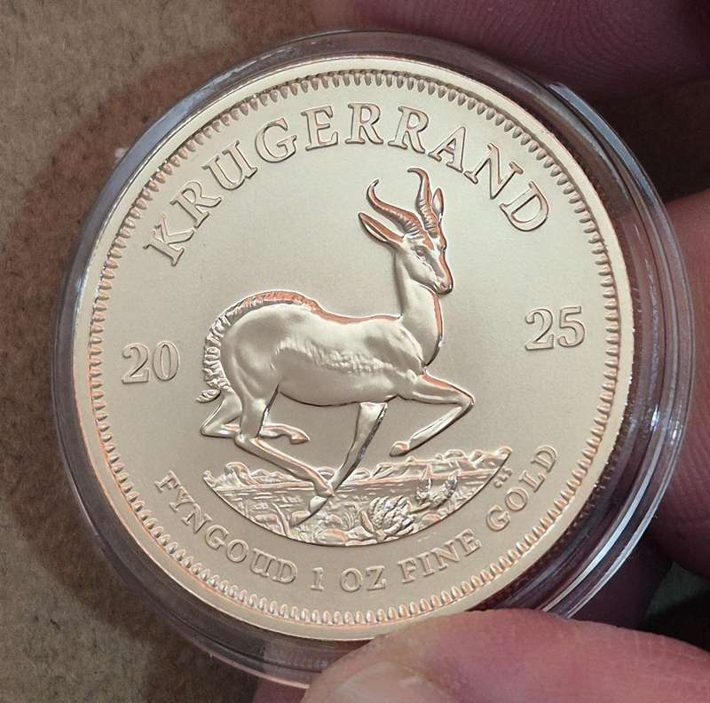 2025 1 Oz Krugerrand (+ Capsule)