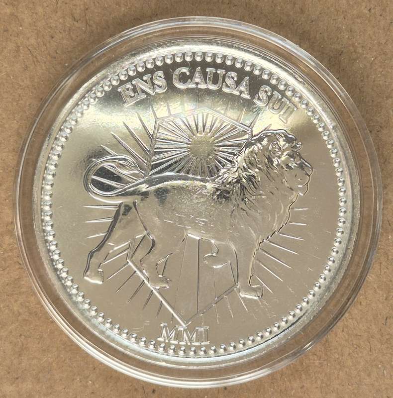 John Wick Continental Coin 1 oz .999 Silver Round BU Lion & Lady Liberty T5