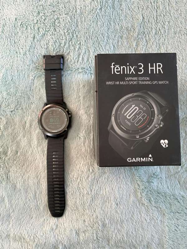 Garmin Fenix 3 HR Sapphire Edition