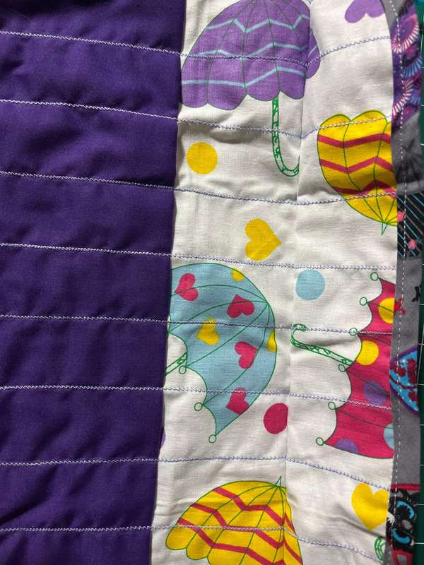 Handmade Roll-Up Crochet Needle Bag with 5 Crochet Hooks, Scissors & Measuring Tape (25cm x 35cm)