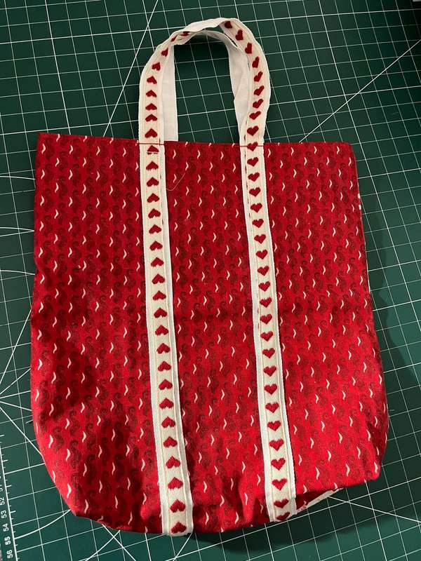 Handmade Detailed One-of-a-kind, Elegant, Multifunctional, Colourful bag. +|- 33cm X 40cm