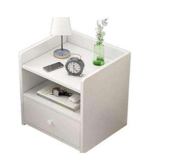 Simple bedside table with lock mini cabinet home bedroom bedside wardrobe