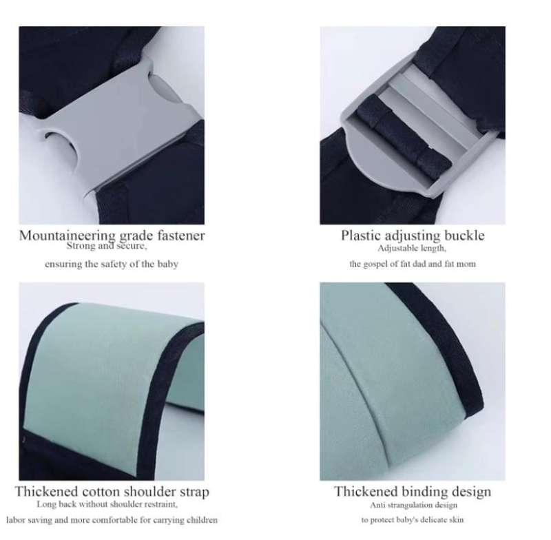 Multifunctional Breathable Baby Sling, Flexible Baby Carrying System