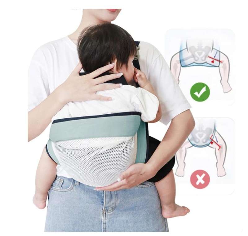 Multifunctional Breathable Baby Sling, Flexible Baby Carrying System