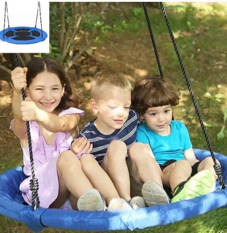 Saucer Tree Swing for Kids and Adults