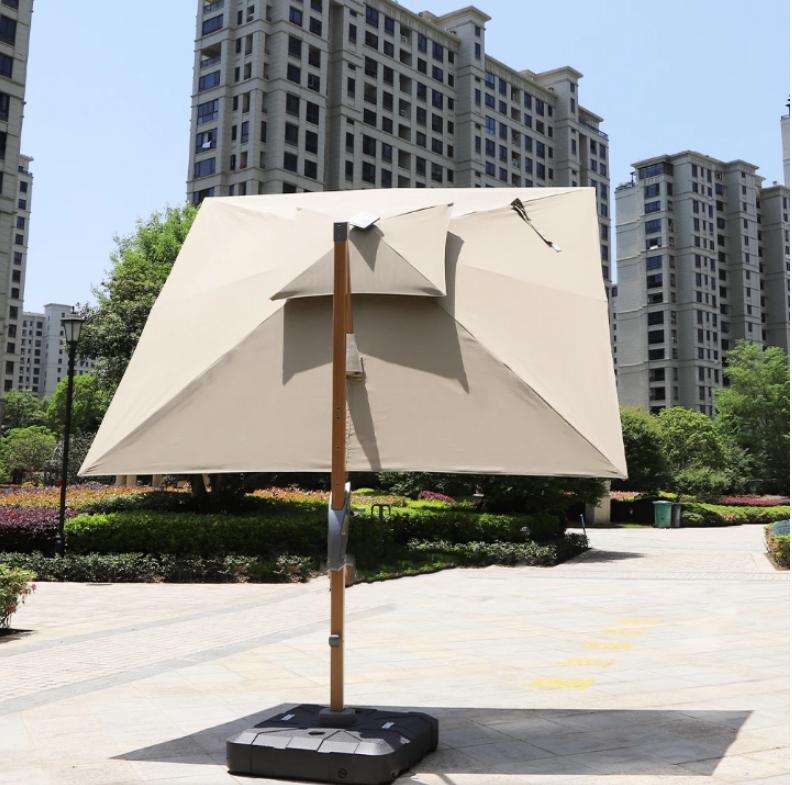 Luxury Italian Cantilever Umbrella For Patio Poolside & Garden