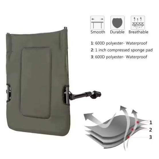 Foldable Adjustable Multi Functional Chair With Cup Holder