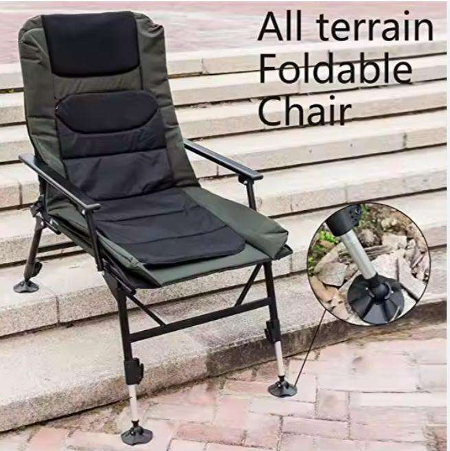 Foldable Adjustable Multi Functional Chair With Cup Holder