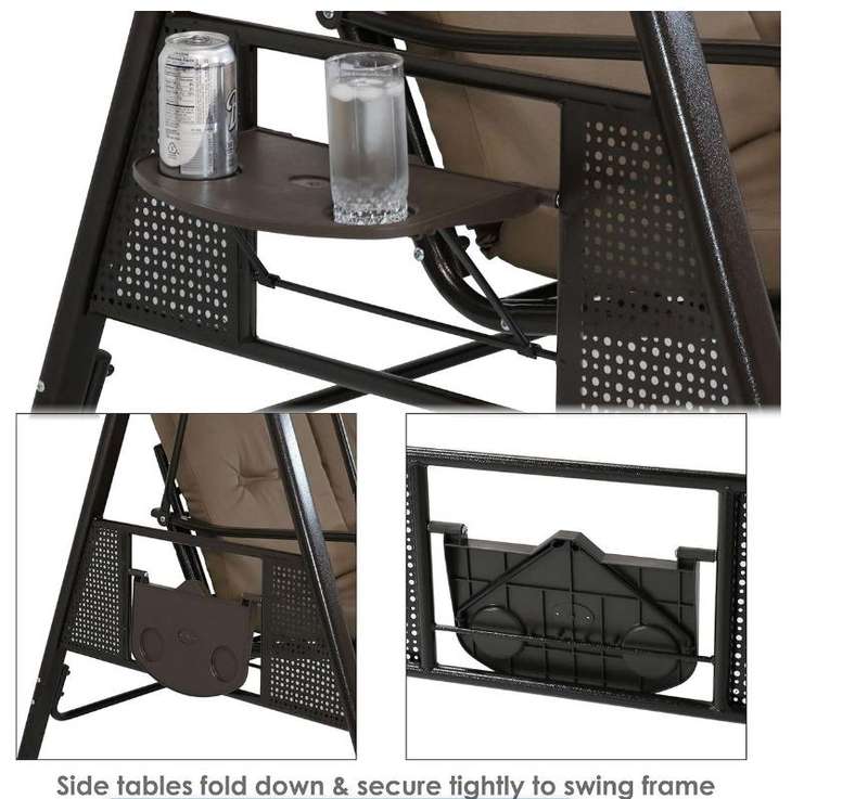 Swing Chair /Two Seat Garden Hanging Outdoor Swing Chair