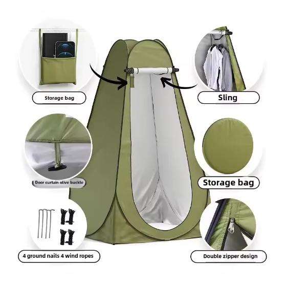 Privacy Tent Shower Tent Outdoor Camping Bathroom Portable Changing Tent