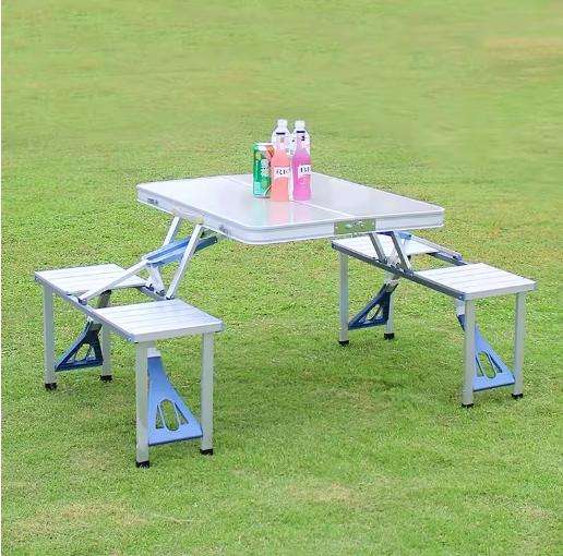 All-in-One Folding 4-Seater Portable Table
