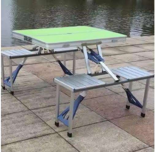All-in-One Folding 4-Seater Portable Table